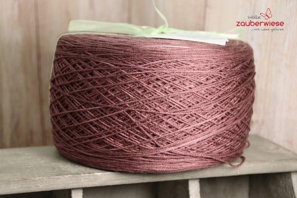 helles Rotholz, Merino superwash 530m mulesingfrei