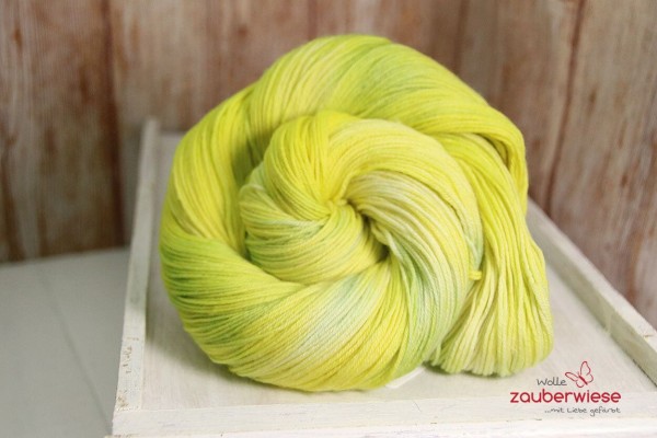 Zitronig, Merino superwash 400m mulesingfrei