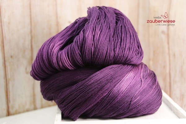 Auberginentraum, Merino superwash 530m mulesingfrei