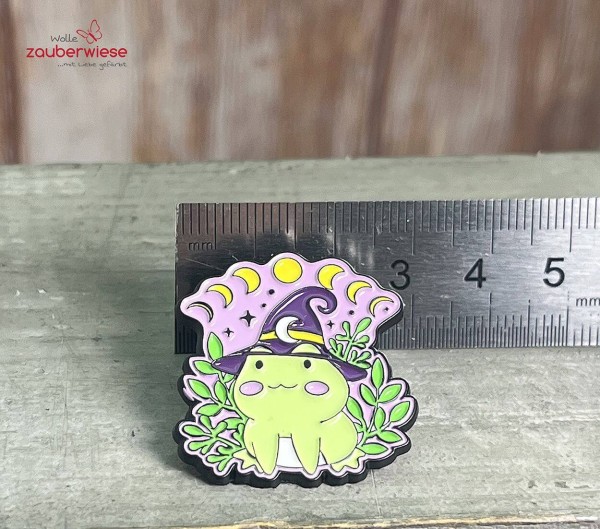 Pin Frosch Hexe