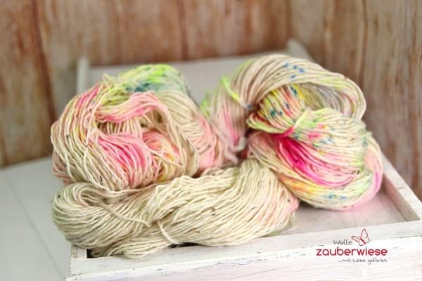 Neon Sprenkel Merino neps 360m