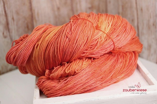 Orangenduft, Softmerino Seide 320m/100g